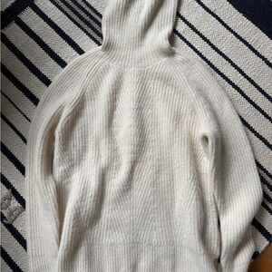 Madewell Cream Ribbed Knit